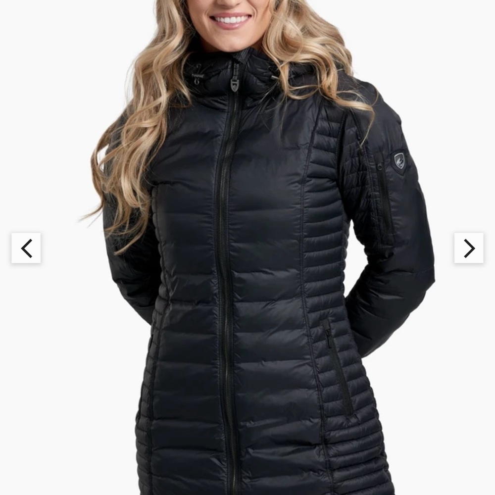Women's Black Kuhl Puffer (Spyfire Parka)
